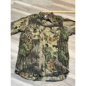 Camo Realtree Long Sleeve Shirt Size XL Made In The USA Vintage Rare Pattern